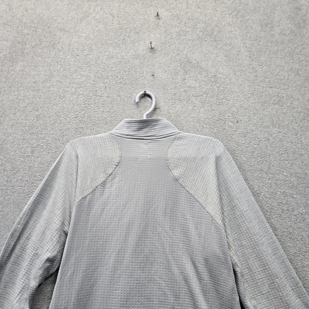 Nike Men Sweatshirt L Gray Activewear Element Therma Sphere Quarter Zip Dri-Fit